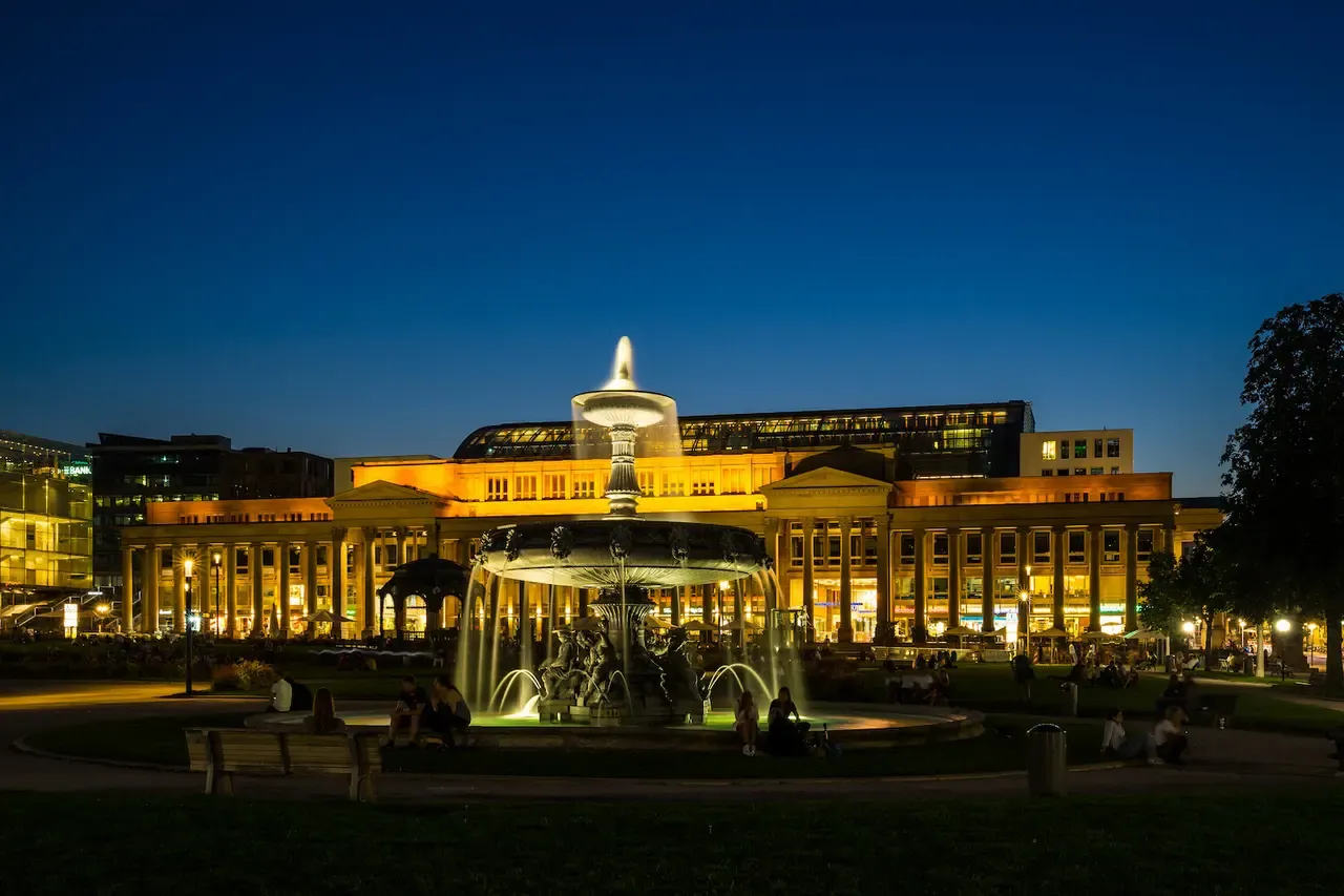Vue de la ville de Stuttgart