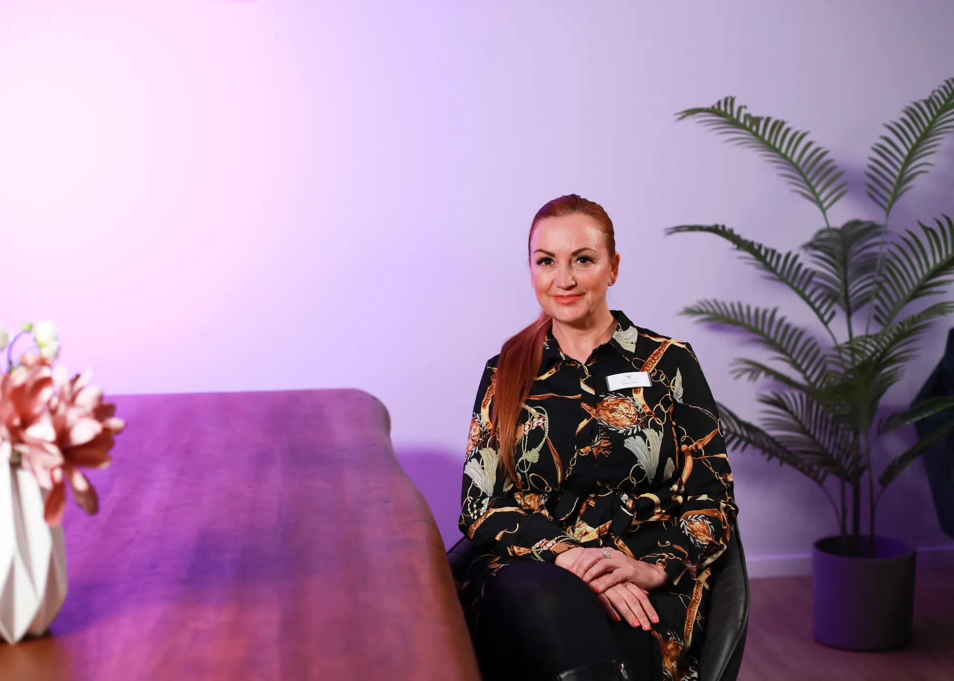 Patientenberaterin im Beratungsraum von Weight Doctors®